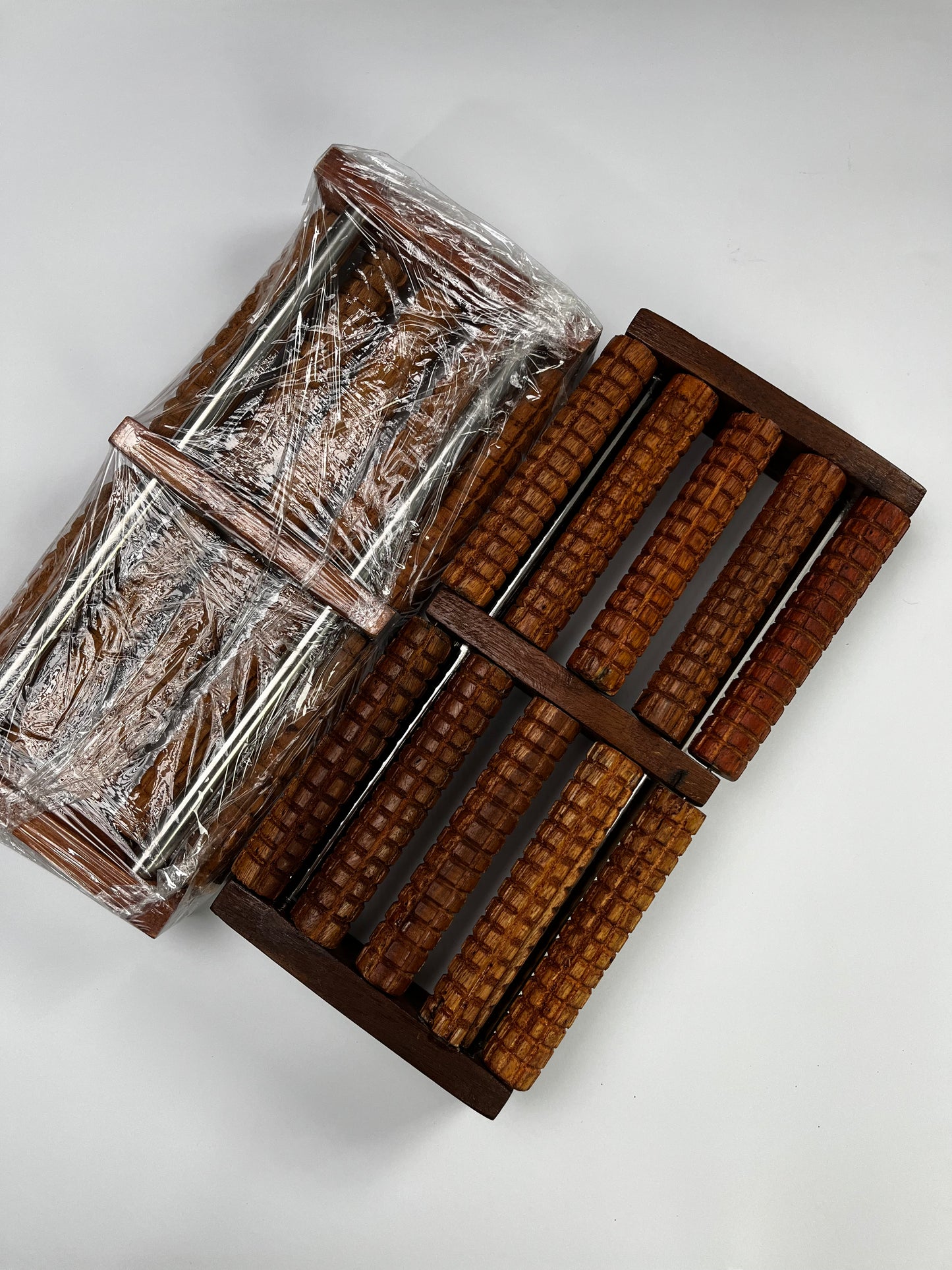 Studded Wooden Foot Relaxer With Steel Rod (Flat 40% off)