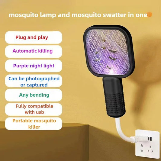 Electric Portable USB Mosquito Racket