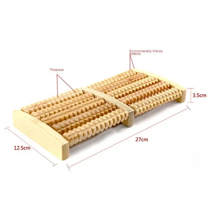 Studded Wooden Foot Relaxer With Steel Rod (Flat 40% off)