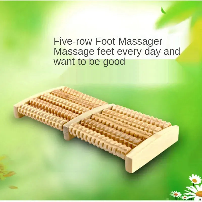 Studded Wooden Foot Relaxer With Steel Rod (Flat 40% off)